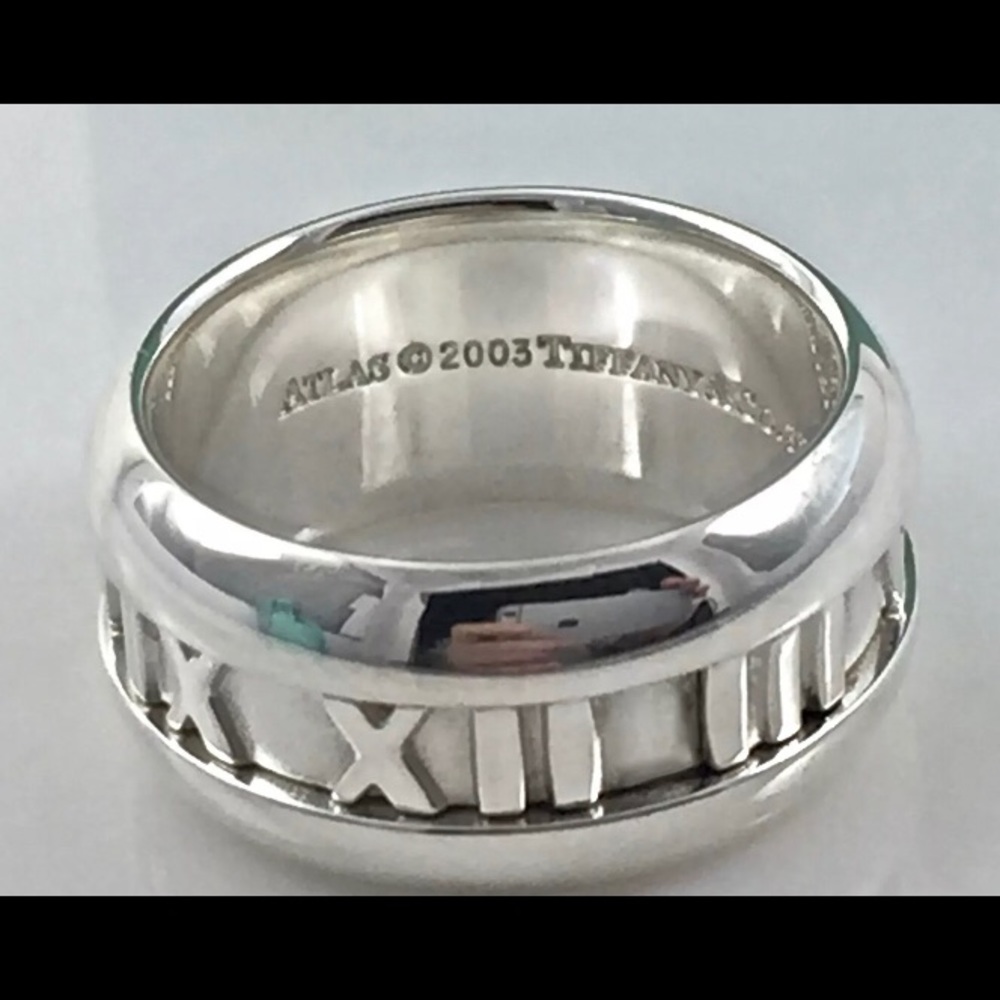 Authentic Tiffany & Co Roman Numeral Ring (Atlas)